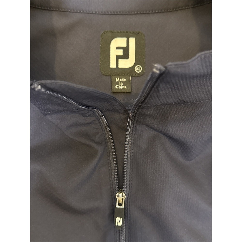 FootJoy Vest Men’s XL Blue Torrey Pines 121st US Open Full Zip Performance New! - Picture 3 of 6